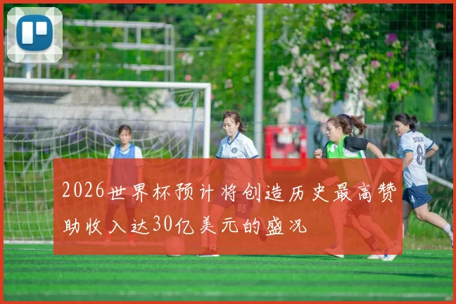 2026世界杯预计将创造历史最高赞助收入达30亿美元的盛况
